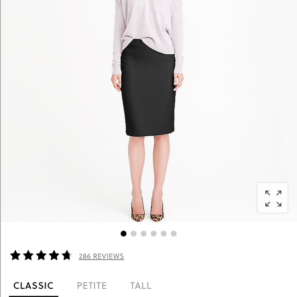 J. Crew No. 2 Pencil Skirt in Ivory - Picture 8 of 8